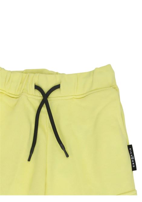 Bermuda bambino giallo in cotone JOHN RICHMOND | RBP25068BE/MAGIALLO